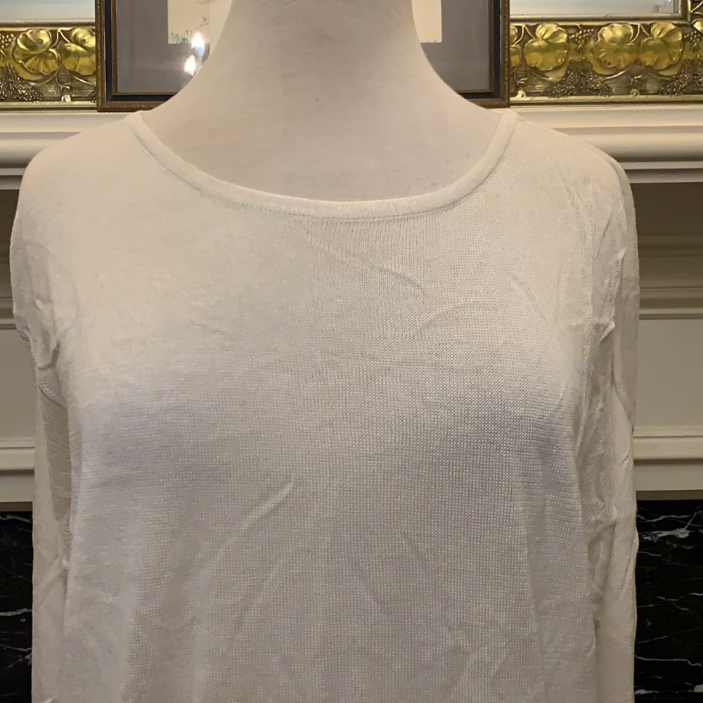 NWT MNG cream light weight tunic sweater - Picture 2 of 6